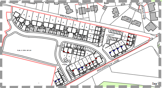 PA21/05008 | Outline Application with some matters reserved for up to forty units with associated open space | Land North West O